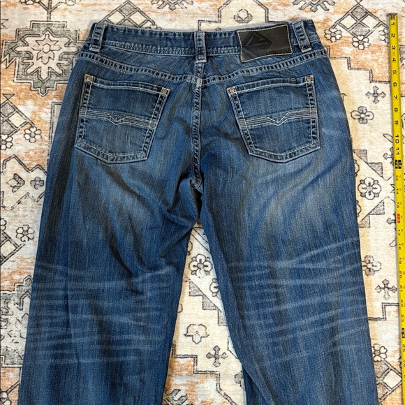 ROCK & ROLL COWBOY DENIM 34x30 Pistol Straight, Regular Straight Leg Jeans - Picture 6 of 9